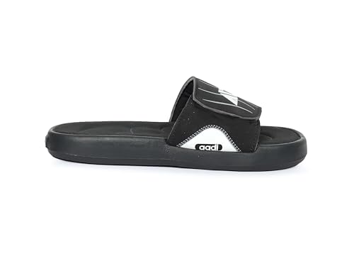 Image of AADI Men's Synthetic Leather Lightweight Comfortable Outdoor Dailyuse Casual Slides /Flip Flop /Slippers
