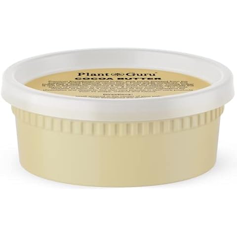 Raw Cocoa Butter 8 oz. 100% Pure Natural Unrefined FOOD GRADE Cover