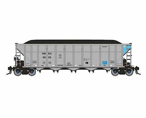 Rapido RAP169039 No.2 HO Mitsui Rail MBLX AutoFlood III RD Coal Hoppers - Pack of 6