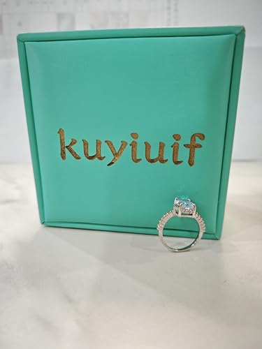 White Gold Plated 4 Carat Brilliant Cut Solitaire Cubic Zirconia CZ Engagement Ring Purpose Statement Anniversary Halo Ring4