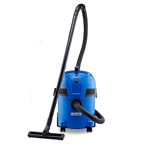 Nilfisk Multi II 22L Aspirador de Agua y Polvo Potente - Aspiradora de Bricolaje para Sólidos y Liquidos, Seco y Húmedo, Exterior e Interior (1200 W)