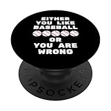 Photo Gallery o ti piace il baseball o ti sbagli divertente baseball popsockets popgrip intercambiabile Photo Gallery o ti piace il baseball o ti sbagli divertente baseball popsockets popgrip intercambiabile