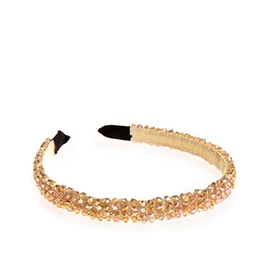 Cerchietto Elegante con Perle Oro