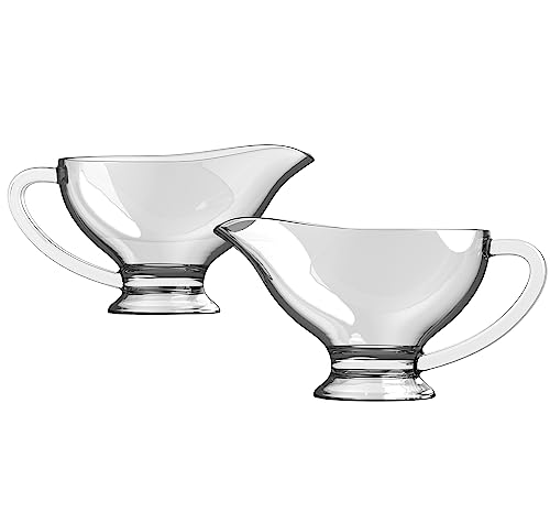 Kr. Lif SET OF 2 PACK Pack Glass Gravy Boat thumb #4