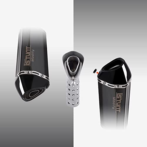 Yosayusa Motorcycle Full Exhaust Pipe System Header Muffler For Gy6 Engine 125Cc 150Cc Scooter Moped Atv Slip On Muffler Baffle Silencer #TOP3