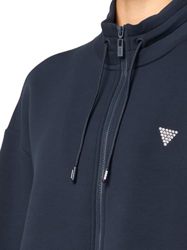 GUESS Women's Cecilia Scuba Zip Sweatshirt3