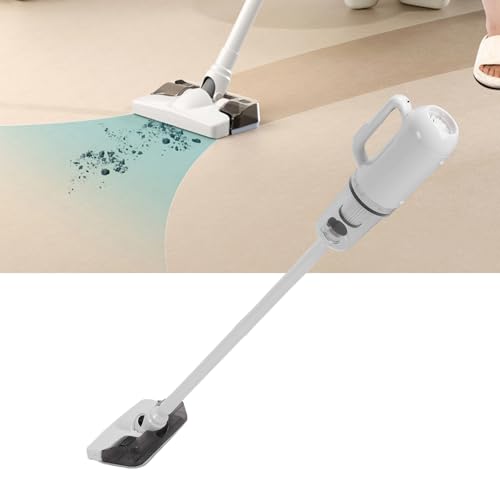 Oreilet Aspiradora Inalámbrica, 3 en 1 30kpa 120 W Vacuaciones Palitos Ligeros Recargables para Hogar, Tiempo Ejecución 50 Minutos Ejecución Seca Húmeda y Combinación Ciclomotor para Duro