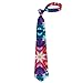 Men's Fashionable Tie Dye Art Necktie - Lightweight Skinny Wedding Ties Necktie Party Tie for Dinner Party Groom, Uniform