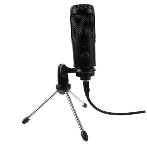 Microphone USB à condensateur kit trépied enregistrement streaming conférences PC