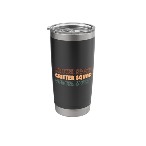 Retro Shelter Squad Pet - Welfare Vintage Animal Caretaker Stainless Steel Insulated Tumbler