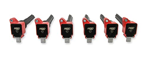 Amazon | MSD 82706 イグニッションコイル レッド 6個パック