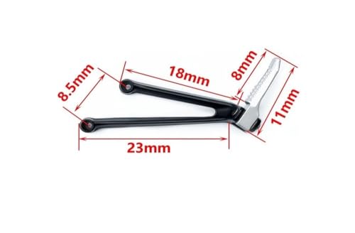 Cale pied moto pour duo en S1000RR kit support passager S1000R - 5