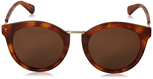 Kate Spade New York Women's Joylyn Round Sunglasses, Havana, 50 mm2