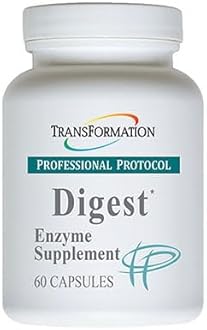 TRANSFORMATION THE GENESIS OF GOOD HEALTH Enzyme - Digest Wellness Supplement Capsules, Supports Digestive & Immune System Health, Aids Digestion of Lipids to Enhance Performance of Pancreas and Liver
