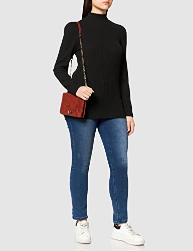 SUPERMOM Top LS Brushed col T-Shirt, Black-P090, S...