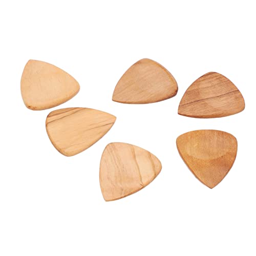 Médiators triangulaires en bois de couleur bois, prise en main confortable et durable pour l’apprentissage des… - Les Beatles, Paul McCartney, John Lennon, RIngo Starr, George Harrison Médiators triangulaires en bois de couleur bois, prise en main confortable et durable pour l'apprentissage des…