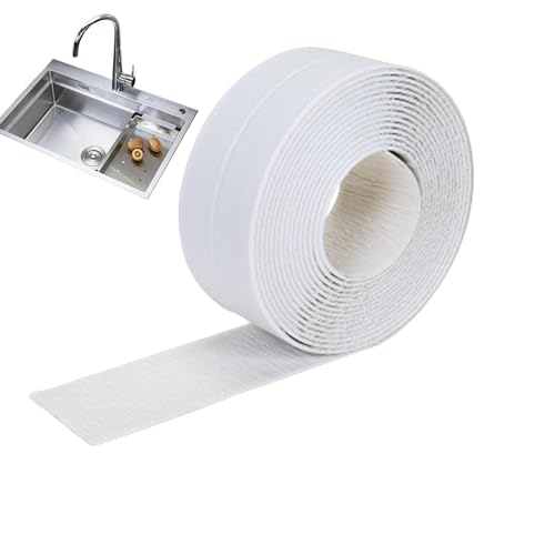 Cape De Calafateo Sellante De Sellador - Cinta De Sellado Impermeable Para Fregadero De Cocina - Tiras De Calafateo Auto Adhesivo - Cinta De Sellador Para Cocina, Baño, Baño De Baño, Ducha