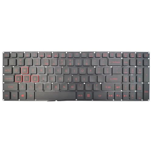 Clavier Acer Nitro 5 AN515-51 AN515-52 noir rétroéclairé US - 2