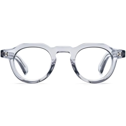 Image of HEPIDEM Acetate Glasses Frame Men Women Square Eyeglasses Optical Spectacles MZEPH