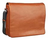 Die LEONHARD HEYDEN Tasche ist aus Rindsleder und für unterwegs und das Business ein toller Begleiter. Alle Wertsachen, ein Laptop und sogar ein Tablet kommen in der sportlichen Schultertasche unter. In den verschiedenen Fächern behalten Sie dabei stets den Überblick. Maße: 39 x 32 x 10 cm