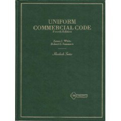 Uniform Commercial Code (Hornbook Series) 0314069038 Book Cover