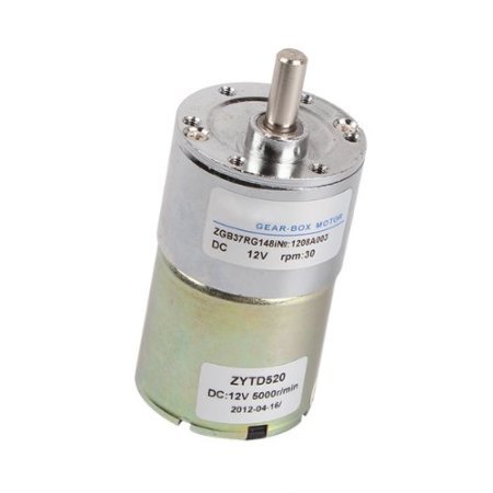 DN High Torque 12V DC 30 RPM Gear-Box Motor Eléctrico 5000R Reemplazo/min