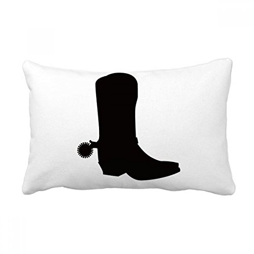 Coussin de canapé silhouettes de bottes, cadeau de créateur original - 2