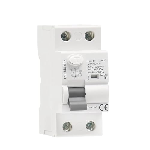 Disyuntor electromagnético GYL9 AC-S 2P 40A con retardo de tiempo de 10s a 40s 2