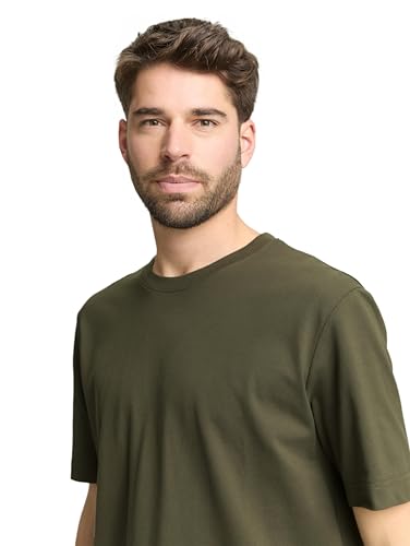 Klassisches T-Shirt mit Piqué-Struktur – Ansicht 4