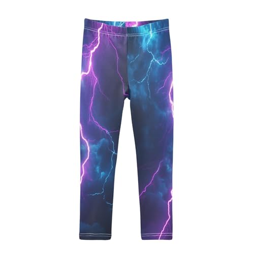 3D Abstract Graphic Sky Girls Casual Leggings for Kids Printed Long Pant Bottoms Stretch and Soft