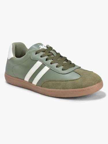 Image of Cantabil Casual Sneaker Shoes for Men l Lightweight & Comfortable with Cushioned Insole PU (Polyurethane) Upper TPR Sole Lace-Up Closure (P MFTW00140)