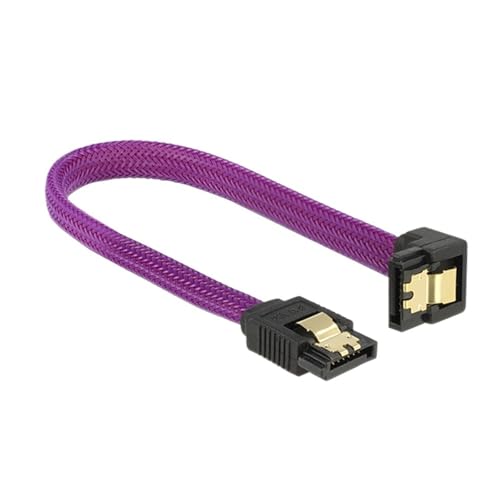 Cable SATA 3.0 7 pines 0.5 m con funda de nylon miniatura 3