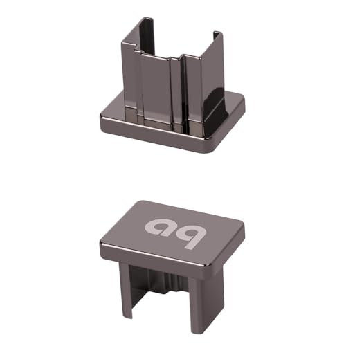 AudioQuest RJ45 Noise-Stopper Caps for Network & Audio Systems – Prevents RFI & EMI Noise, Protects Unused Ethernet Inputs & Outputs from Dust and Corrosion, Set of 4