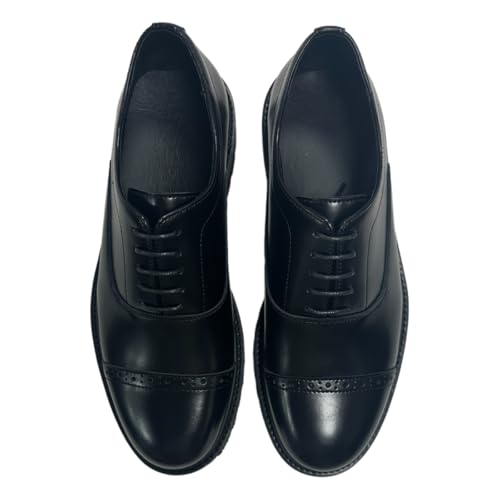 Men's Business Casual Oxford Shoes, Action Leather Upper, Rubber EVA Foam Sole4