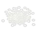 Aexit M2x5mmx1mm Nylon Izolowany Okrągły Płaski Podkładka Uszczelka Spacer Beżowy 100szt(M2x5mmx1mm rondelle plate ronde Nylon isolé entretoise Joint Beige 100pcs
