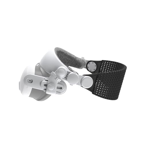 Image of Globular Cluster CMQ3 V2 Dual Mode Comfort Mod for Meta Quest 3 / 3S | Halo Head Strap with Lying-Down Mesh Rear Band, Balanced Weight, Open-Face Mode & Adjustable Side Buttons for Optimal FOV