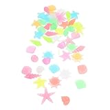 HAPINARY Rocas para Acuarios 50pcs Piedras Decorativas Grava Multifunción Decoración De Jardín Acuático