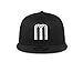 New Era Authentic WBC Mexico World Baseball Classic Black & White with Flag Fitted Hat 59FIFTY Official Cap (US, Numeric, 7 1/4, Black)
