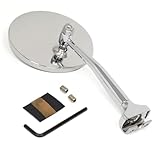 Peep Mirror 4 Inch With Extended Arm Driver Side Or Passenger Side For Chevrolet C10 Truck 1975-1986