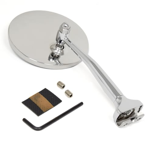 Peep Mirror 4 Inch With Extended Arm Driver Side Or Passenger Side For Chevrolet C10 Truck 1975-1986