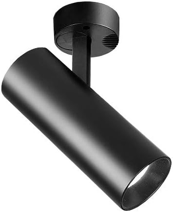 10W LED Ceiling Directional Spotlight Surfaced Mount Light Adjustable Picture Project White-Finish Pure White