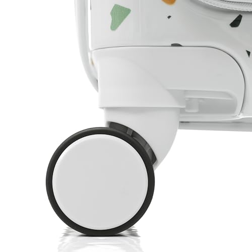 Luggage Set of 3 for Stress-Free Travel, Front Opening Design with USB Port, Lightweight and Durable, Starry Sky White4