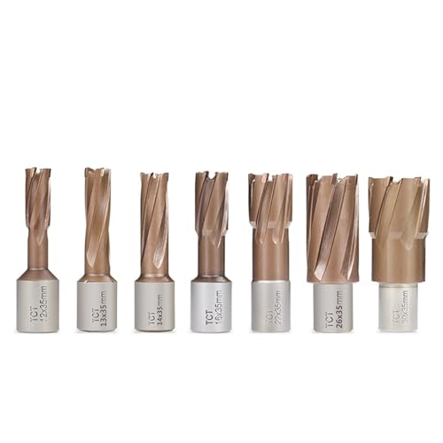 Trouer l'inox sans effort avec le foret creux carbure Weldon 14x35mm