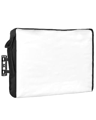 Rocking Giraffee Outdoor TV Cover Solid White Waterproof Weatherproof TV Covers for 80 to 85 Inch Outside Flat Screen TV Protector Shield 75" W x 45" H x 4.5" D