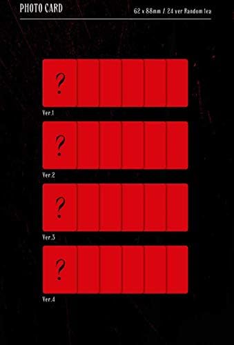 Monsta X Fatal Love 3rd Album Random Version CD+1p Poster+120p PhotoBook+1p Sticker+1p PhotoCard+Message PhotoCard Set+Tracking Kpop Sealed