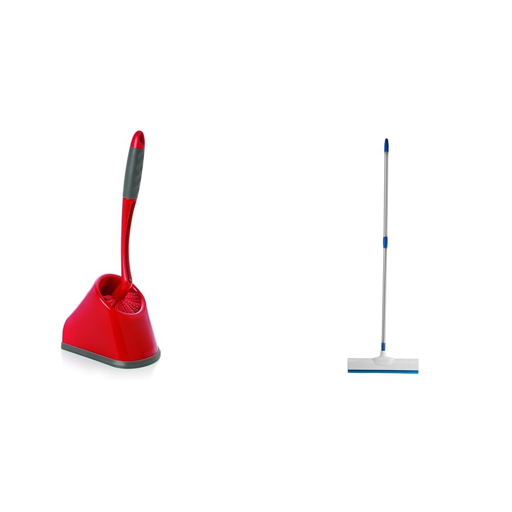 Cello Kleeno Angular Toilet Brush with Storage | Stylish Design | Rubberised handle for firm grip | (B09829LHW9) Amazon Price History, Amazon Price Tracker
