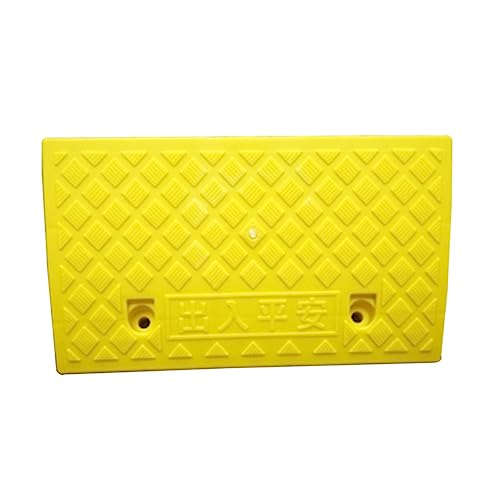 Mikinona Industrial Grade Plastic Curb Ramps Rv Leveling Ramps Car Portable for Scooter Wheelchair Bike Motorcycle Step