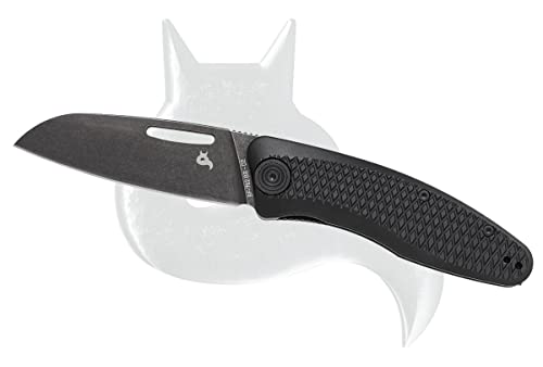 Feresa Liner Lock BF-762BB Black Aluminum and D2 Pocket Knife
