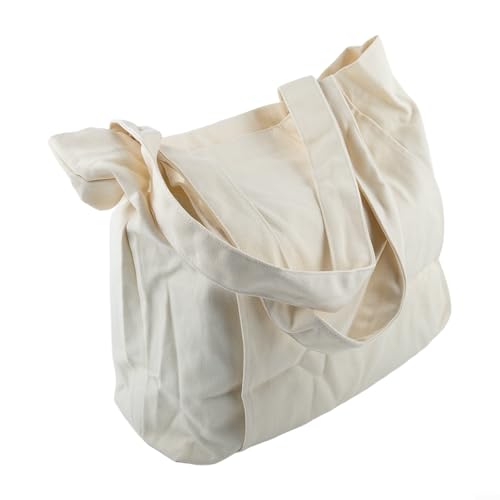 Bolsa de yoga multifuncional, lona para transportar esterillas y artículos personales (blanco)