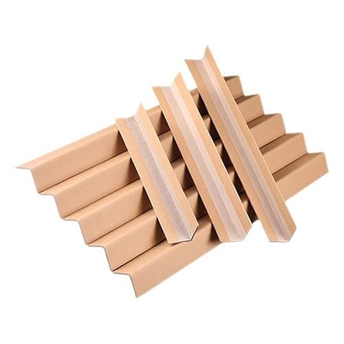 Cardboard Edge Protectors For Packaging – 100 Pack, Heavy Duty Corner Guards For Boxes & Furniture(1.2m,3mm)
